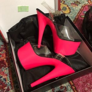 Pleaser platform stilettos